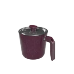 لبانة جرانيت توب شيف بورجاندي بغطا ستانلس 16