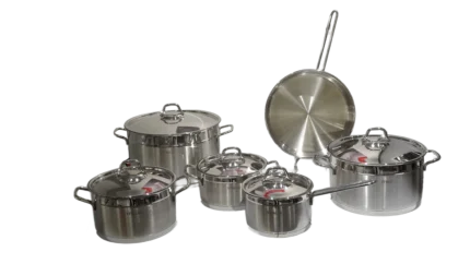 طقم ستانلس ستيل 11 قطعة - Vivaldi