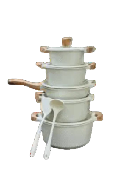 طقم حلل جرانيت أوسفي 12 قطعة