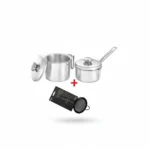 الأهرام طقم اللبانة و الكسرولة كلاسيك 4 قطع
 (لبانة ستان ستربس 14 + كسرولة يد ستانلس16)
 +
 مصفاة ستانلس بيد مزدوجة