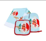 طقم مطبخ جوانتي وماسك وفوطة