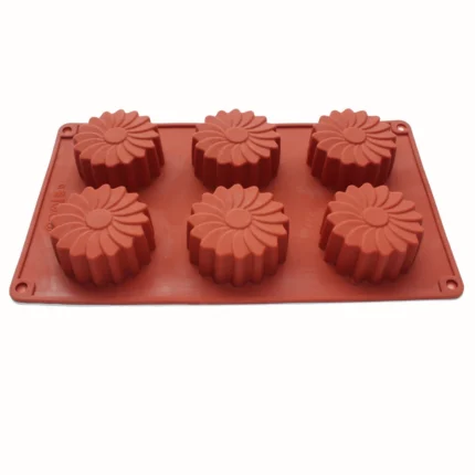 قالب سليكون 6 اشكال روز