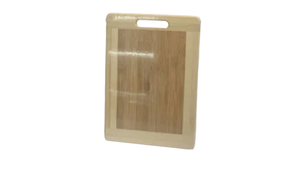 لوح تقطيع خشب بيد مفرغة مقاس 2