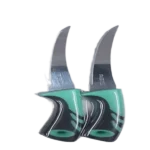 طقم سكينة 2 قطعة بيد ألوان