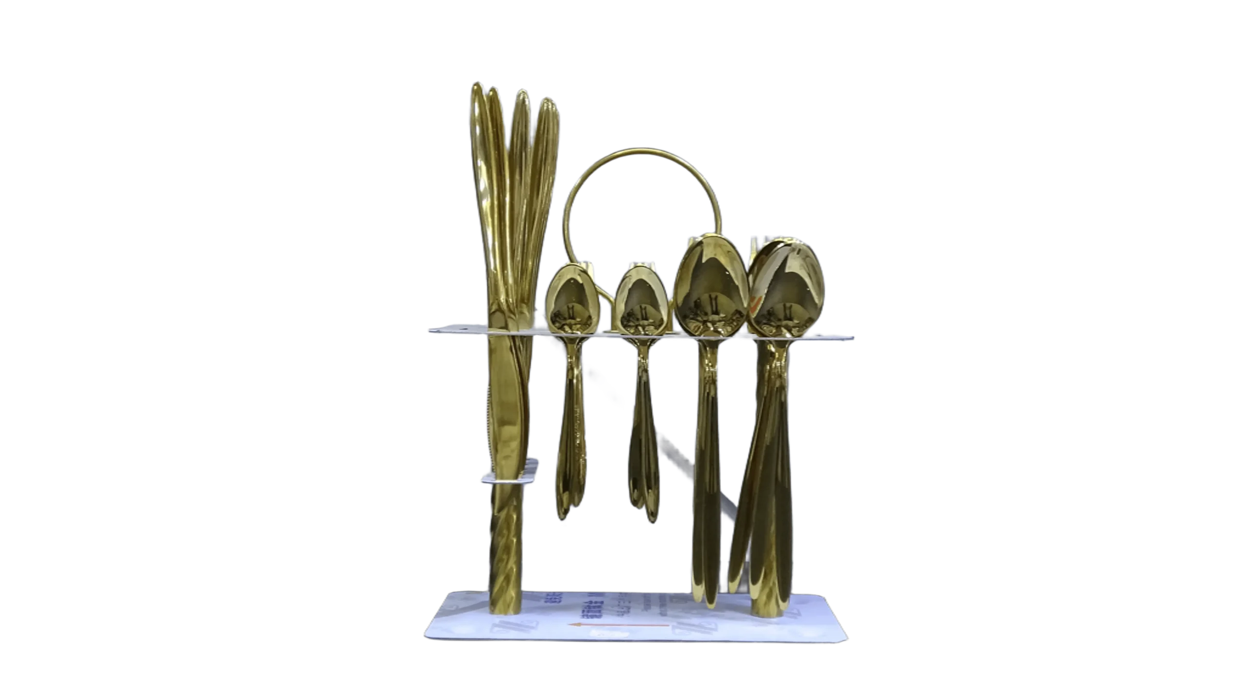 1474000000039 طقم معالق و شوك بالإستاند 30 قطعة - أهرام هوم - الصورة 1