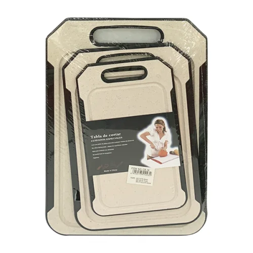 43 طقم الواح تقطيع بلاستيك اكتاجون 3 قطع - الصورة 1