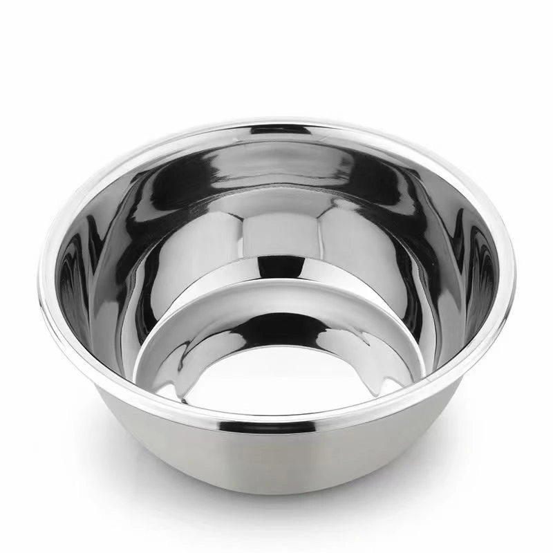 48-52 بولة عجن ستانلس ستيل دائرية - الصورة 1