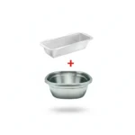 الأهرام قالب كيك مستطيل ألومنيوم كلاسيك 32 
 +
 بولة عجن ستانلس ستيل مربعة 32