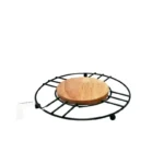 قاعدة سخن اسود مدورة