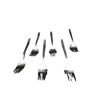 شوكة حلو بيد بيضاوي 6 قطع