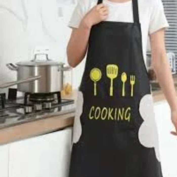 ⁦مريلة مطبخ ووتربروف سادة⁩ - الصورة ⁦1⁩