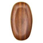 سرفيس تقديم خشبي بيضاوي كايك مقاس 3