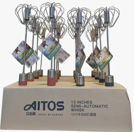 مضرب نسكافيه Aitos ستانلس هاف اتوماتيك A.H