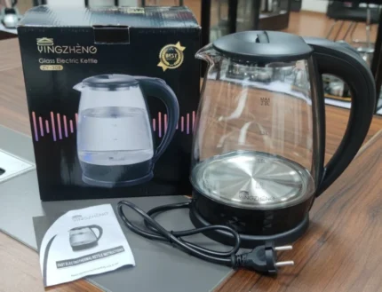 غلاية كهربائية ZY 302 زجاج 2 لتر 1800 وات A.H
