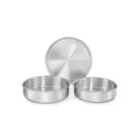 طقم صينية فرن ألومنيوم كلاسيك 2 قطع (26/30)