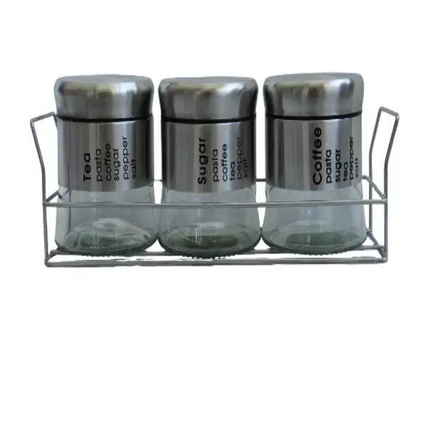 Glass-Spice-Jar توابل زجاج - الصورة 1