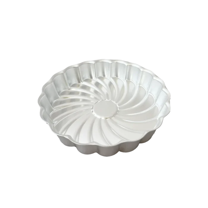 aluminum-swirl baking-pan-classic-satin-finish قالب كيك سويرل ألومنيوم كلاسيك - الصورة 1