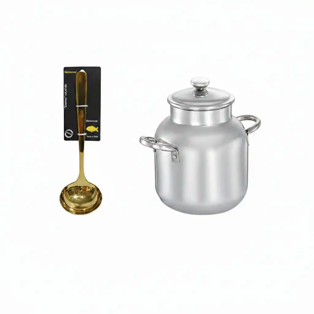 pandel_1 الأهرام قدرة فول اسكندراني ألومنيوم كلاسيك أيادي ستانلس
+
مغرفة ستانلس دهبي - الصورة 1