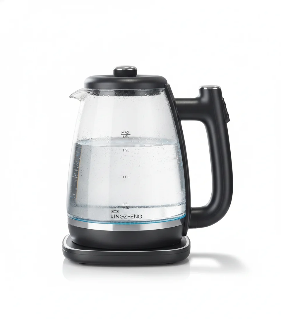 غلاية كهربائية ZY 305 زجاج 2 لتر 1800 وات A.H